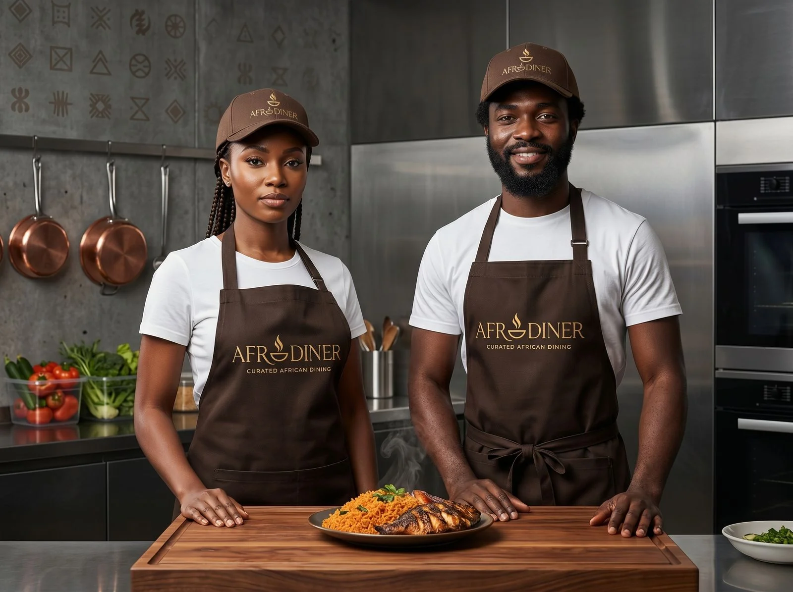 Afrodina Brand Identity Design by Chileleko Sibulowa