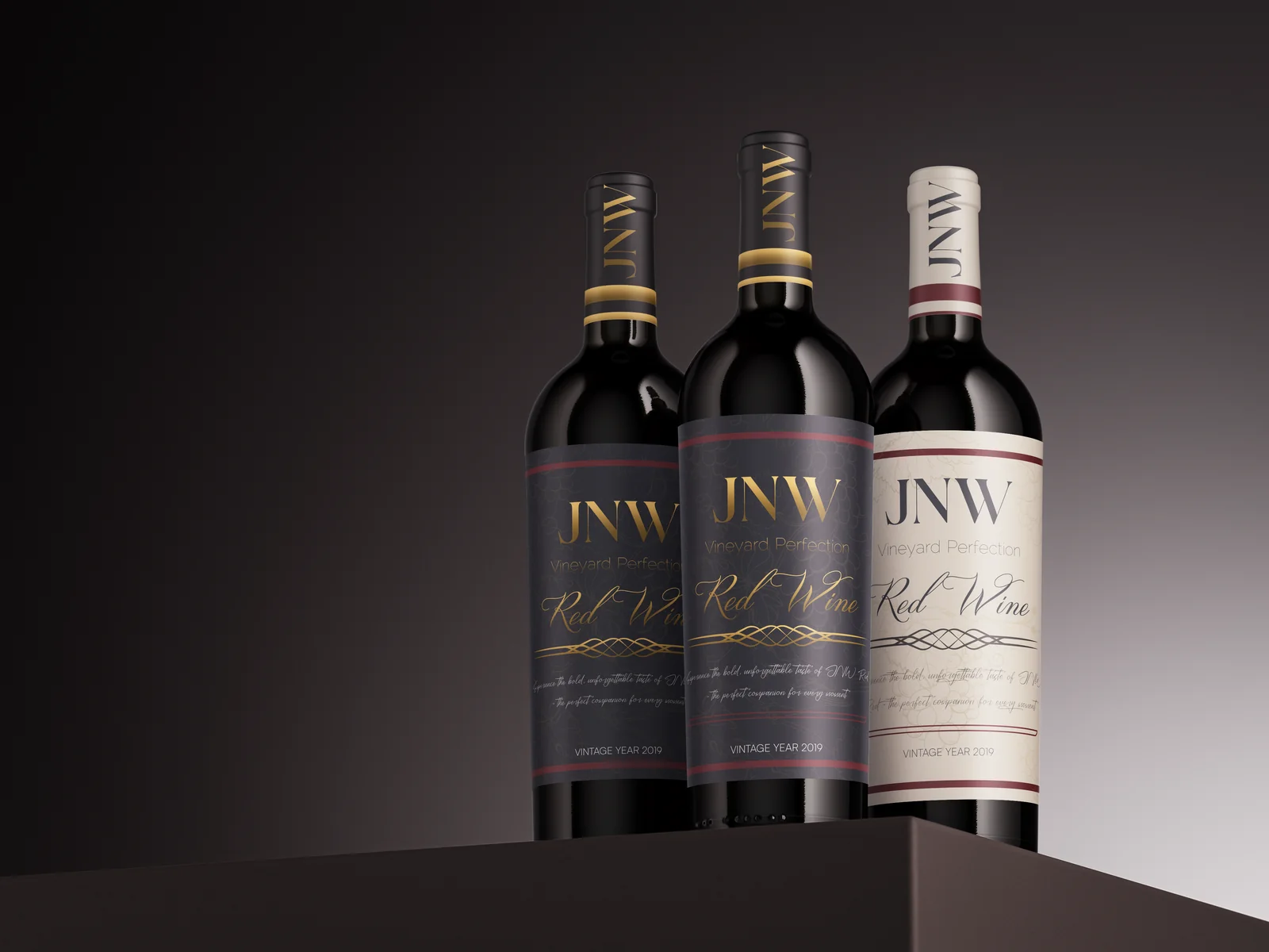 J&W Wines Full Branding & Website Design by Chileleko Sibulowa